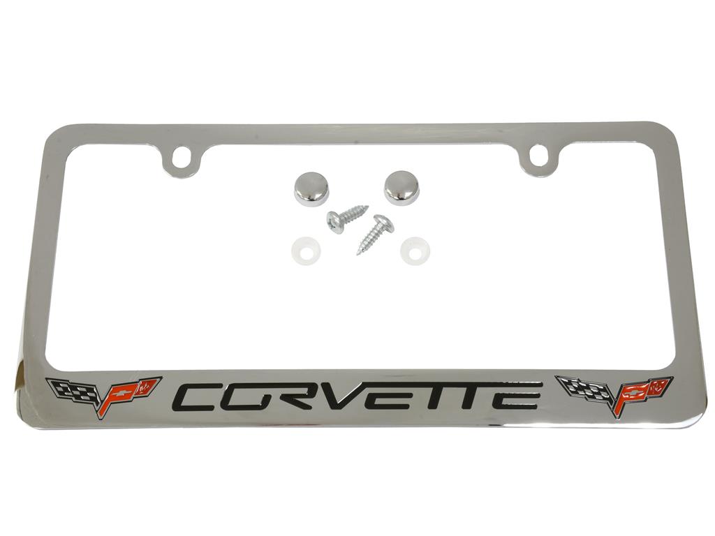 C6 Corvette License Plate Frame