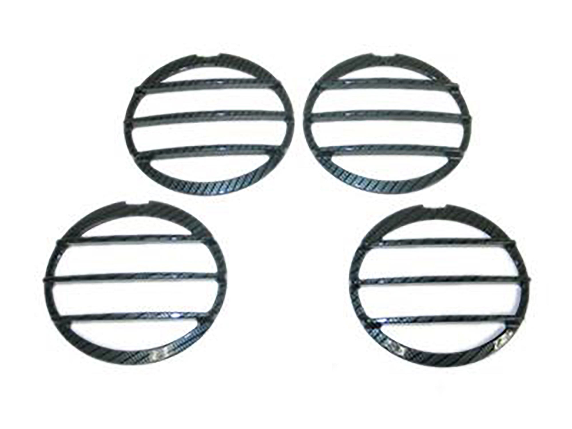 05-13 Phantom Taillight Grilles / Louvers - Carbon Fiber Look - Set Of 4