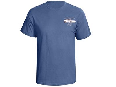05-13 T-shirt - Blue With Your Exterior And Interior Coupe Colors