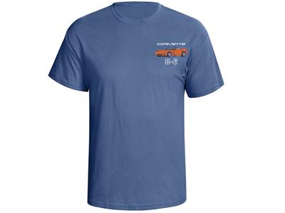 05-13 T-shirt - Blue With Your Exterior And Interior Convertible Colors (ND)