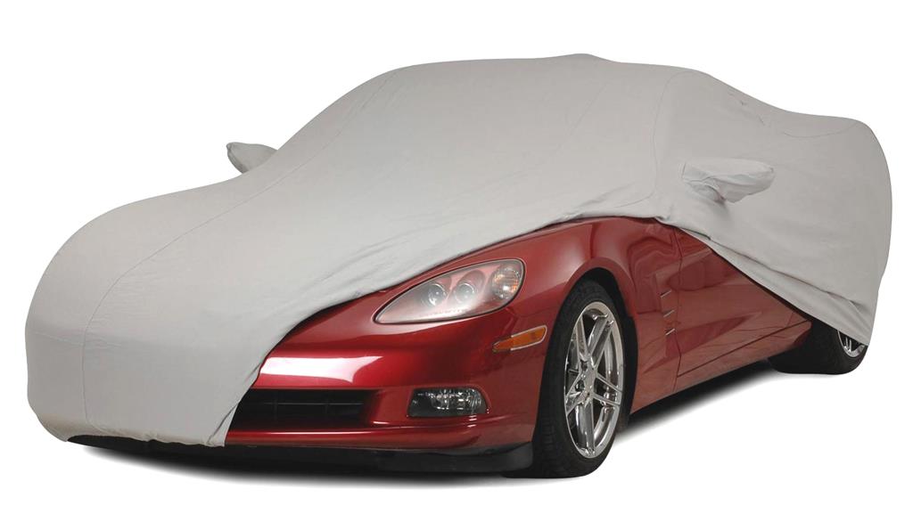 05-13 Gray Flannel Lined Car Cover (ND)
