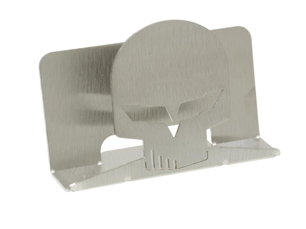 C6 Jake Brushed Metal Business Card Holder by CarArtWork