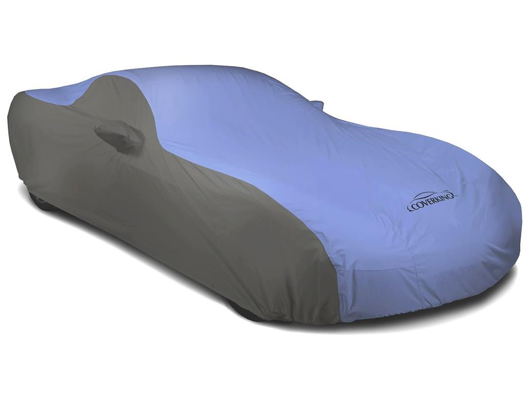 2014-2019 2-Tone Blue And Black Stormproof Coupe Car Cover