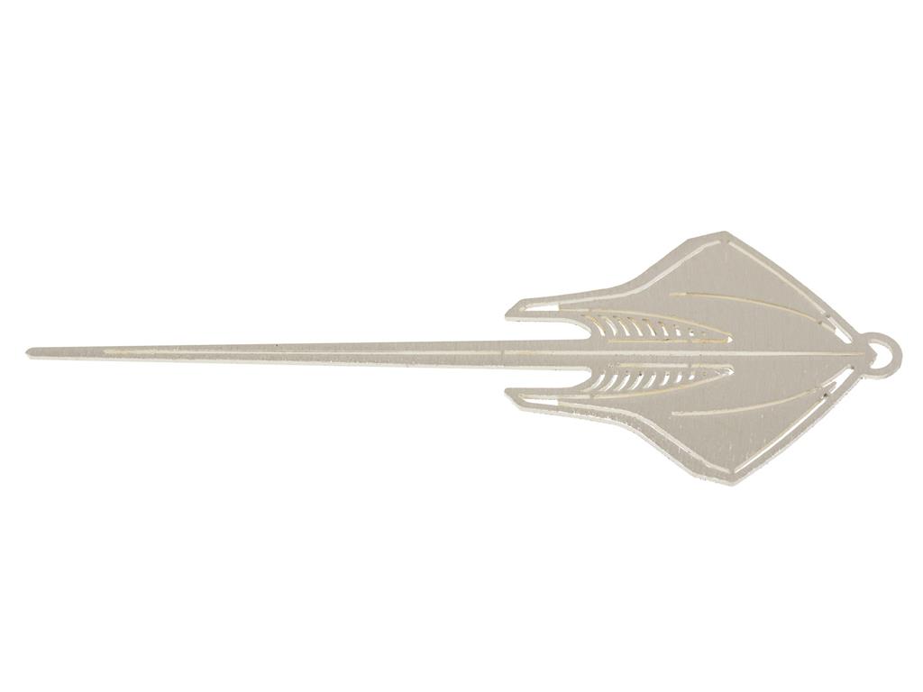 Ornament Stingray Corvette Brushed Metal by CarArtWork