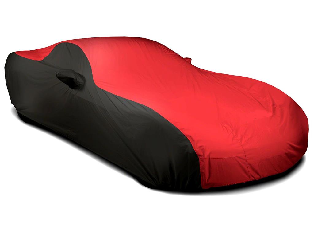 2014-2019 2-Tone Stormproof Coupe Gray And Black Car Cover