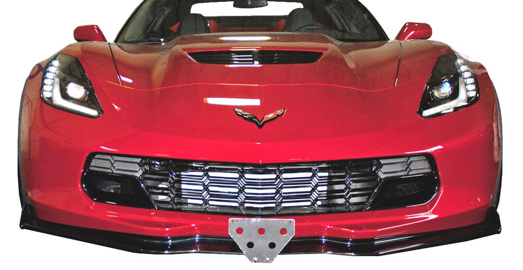 15-18 Sto N Sho Front License Plate Bracket Z06 Z06 Stage 2 Or 3