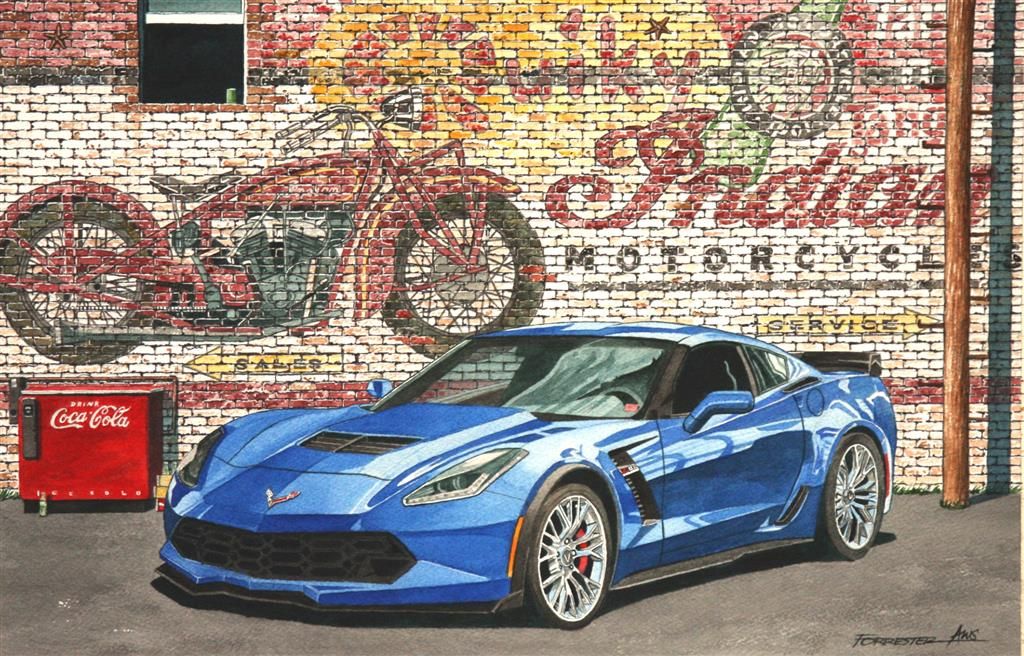 Laguna Indian 11x17 Print By Dana Forrester