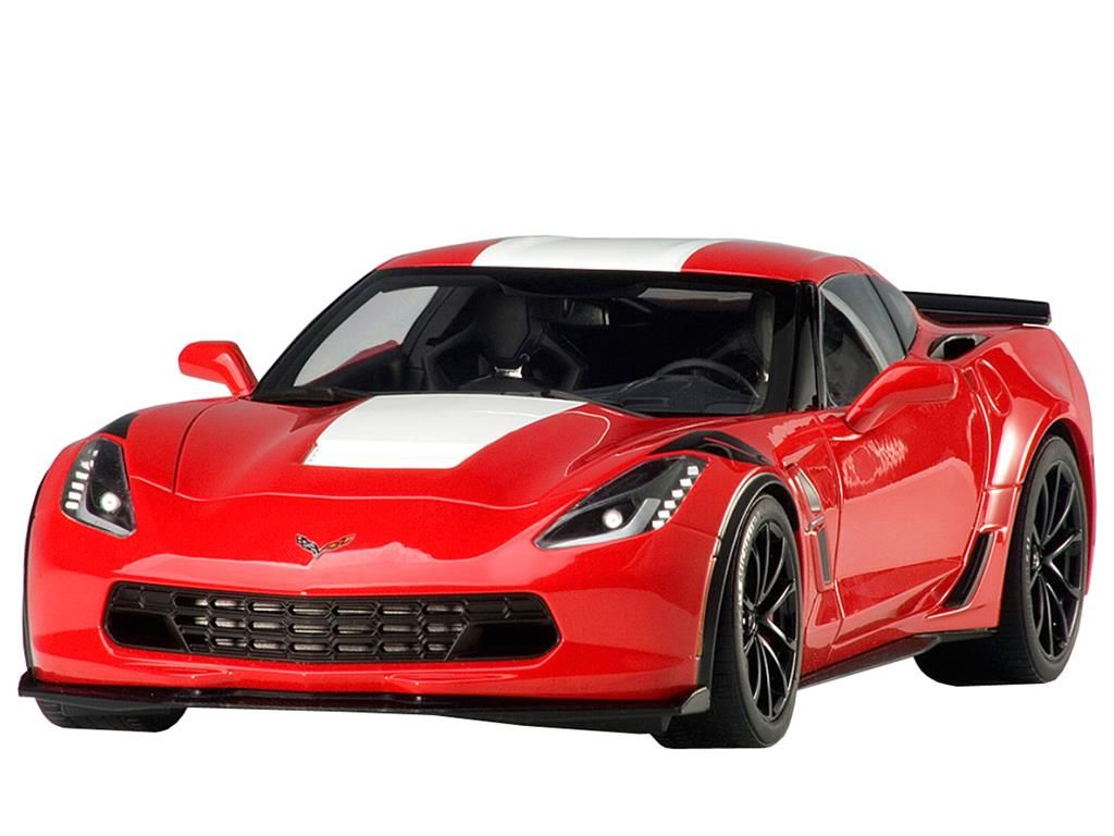 C7 Red Grand Sport Diecast / Composite 1/18th Scale Car