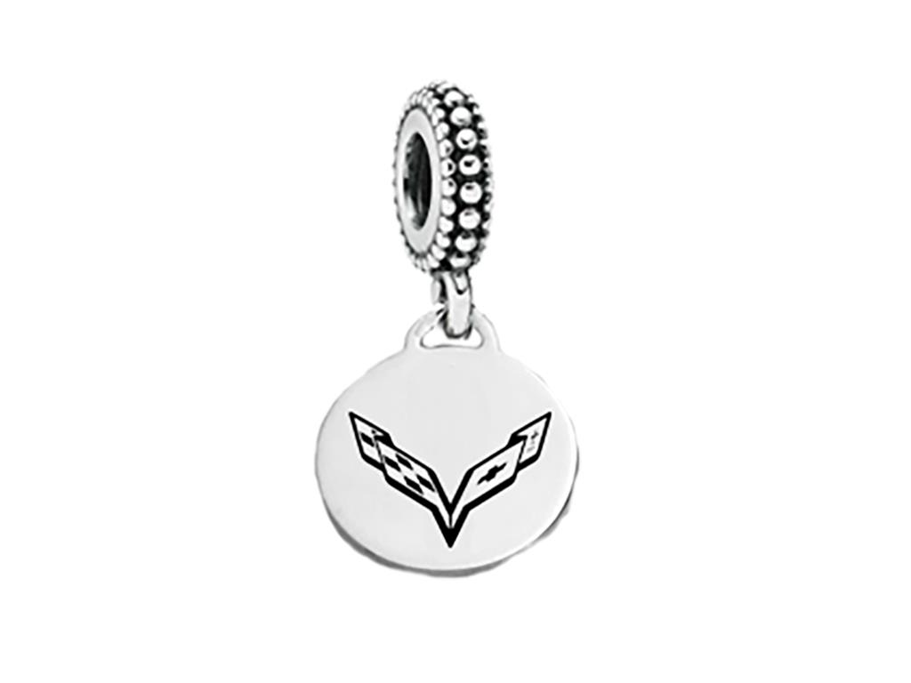 C7 Emblem Pandora Style Bead