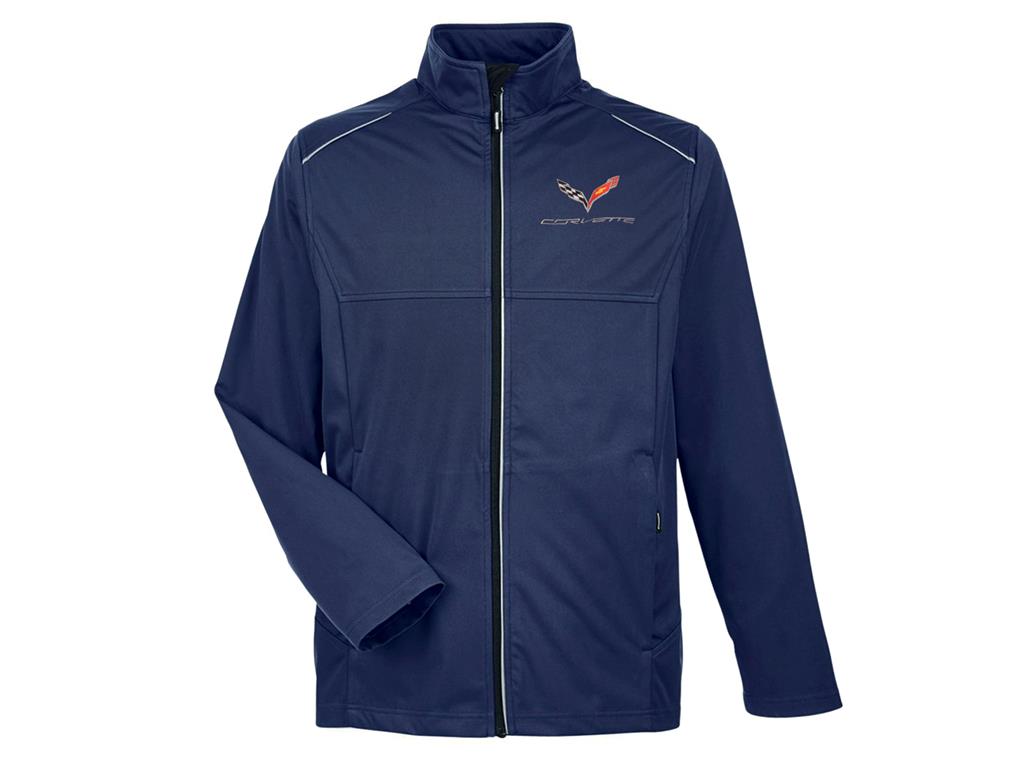 Mens Navy Corvette Lite Three Layer Jacket