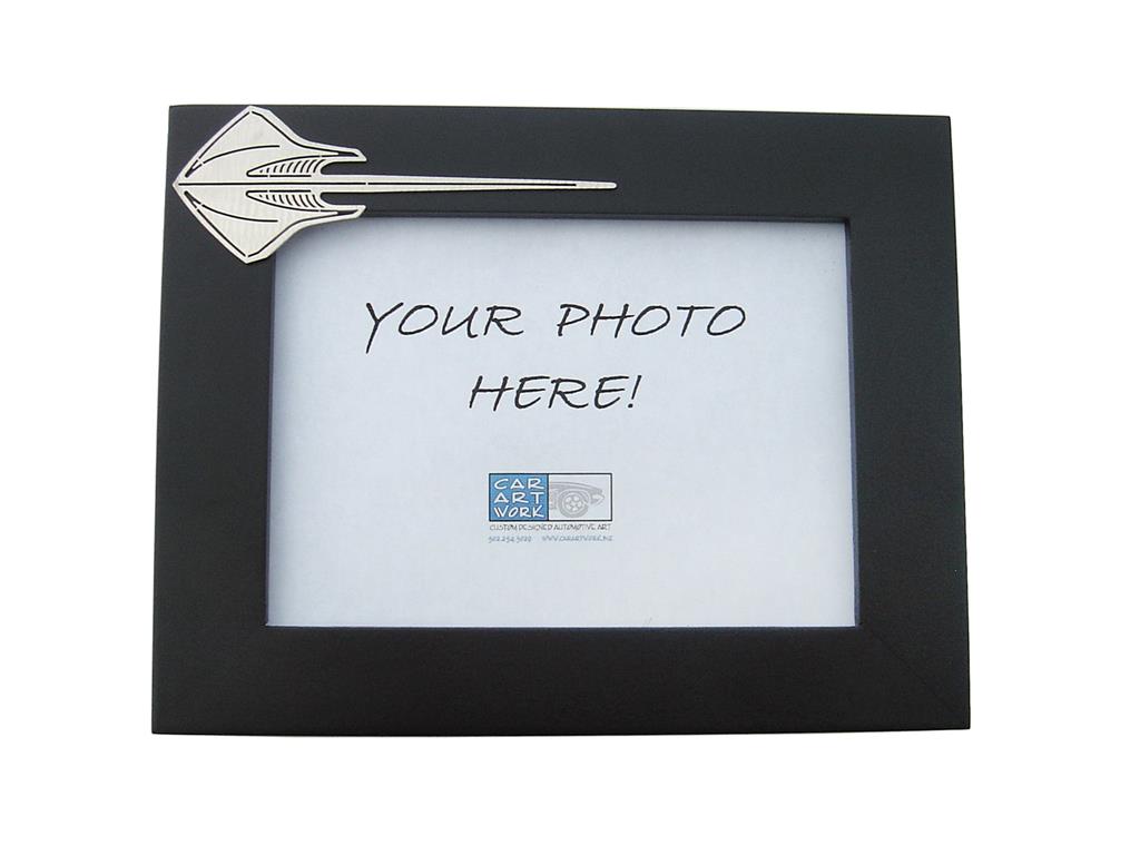 2014-2019 Corvette CarArtWork Blackwood Picture Frame with C7 Stingray