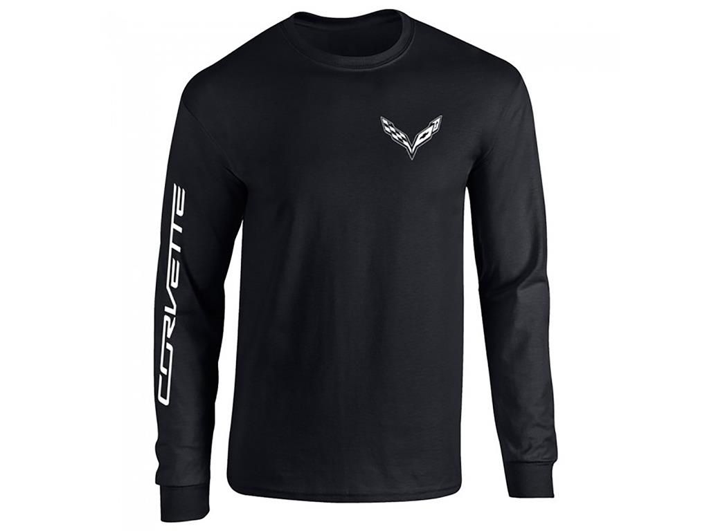 C7 Black Long Sleeve T-Shirt