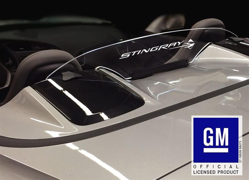 2014-2019 Convertible Wind Reflector/Deflector With Stingray Logo