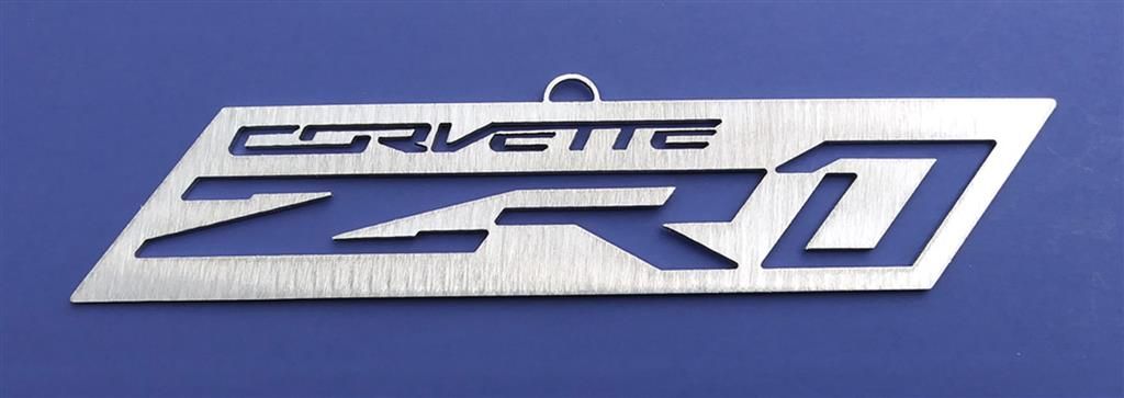 Ornament C7 ZR1 Corvette Brushed Metal by CarArtWork