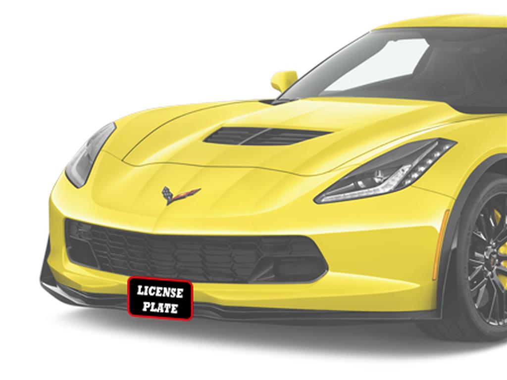 2019 Sto N Sho Front License Plate Bracket Removable Fits ZR1