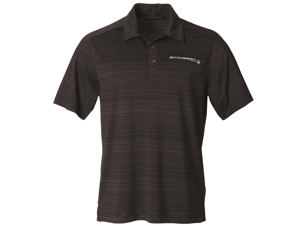 Black Mens Stingray Elixir Ogio Polo Shirt