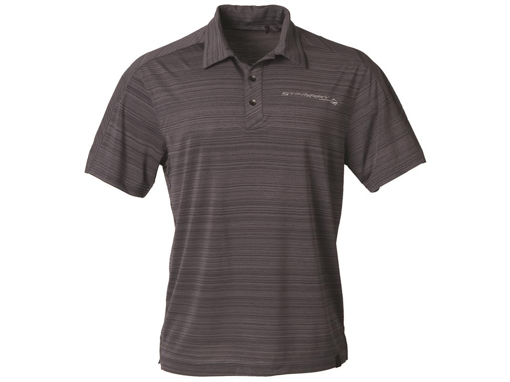 Gray Mens Stingray Elixir Ogio Polo Shirt