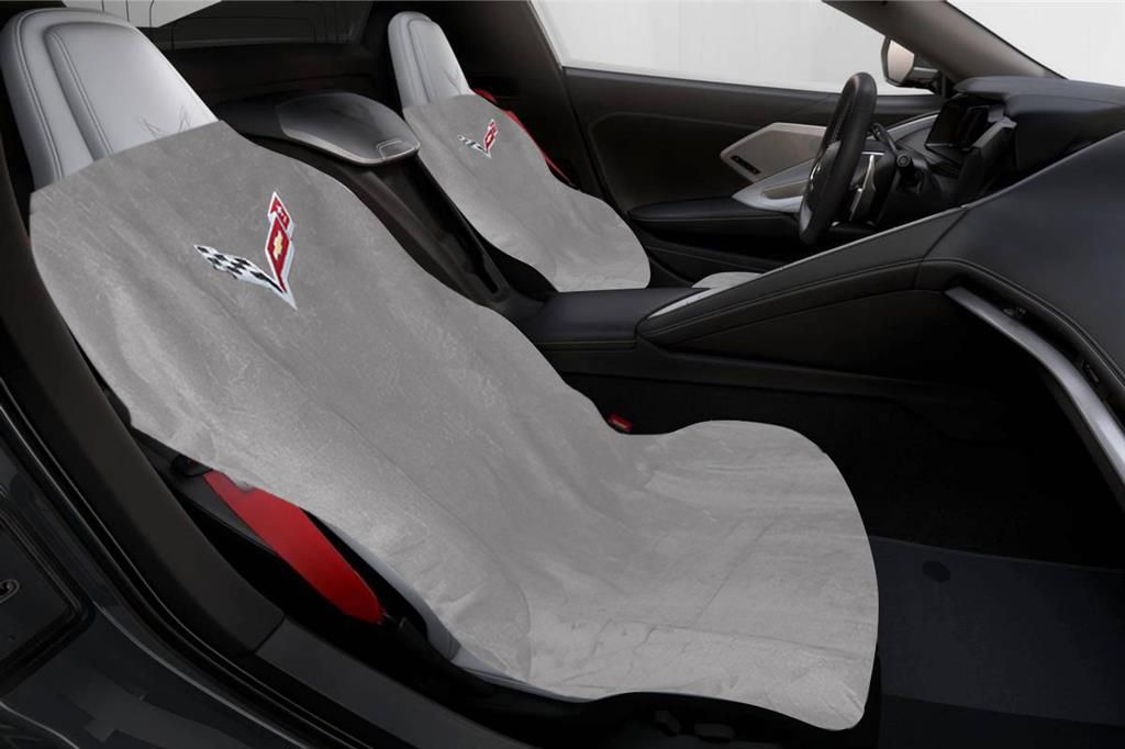 2020-2024 Seat Armour / Savers Grey with C8 Logo