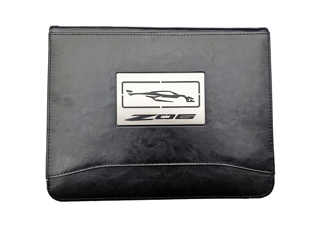 C8 Z06 Padfolio Italian Style Leather Organizer by CarArtWork