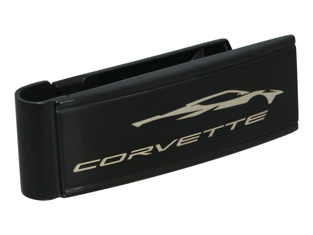 C8 Gesture/Signature Black Stainless Money Clip