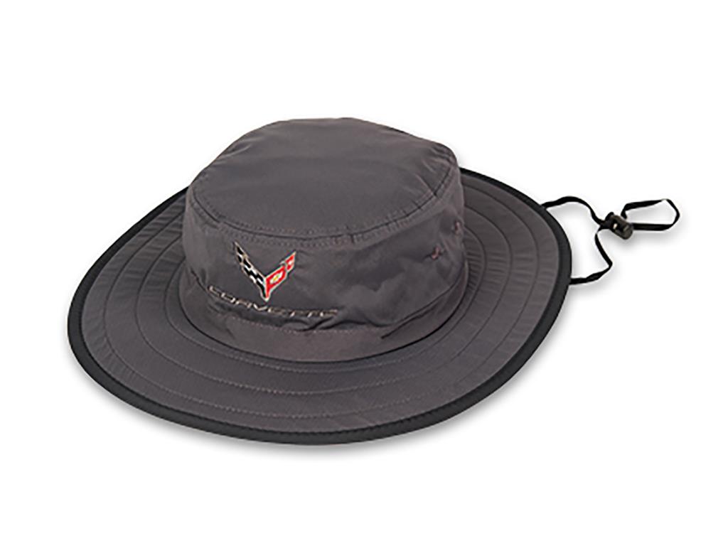 Corvette Bucket Hat - Graphite