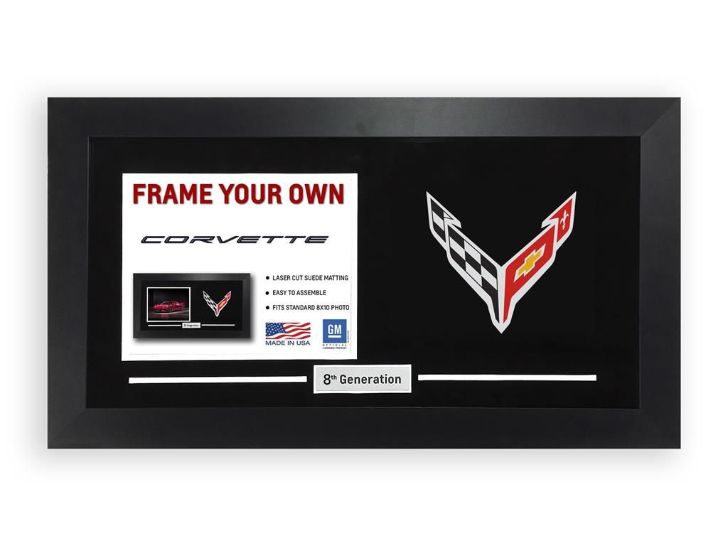 C8 FRAME YOUR OWN Corvette Picture Frame 15" x 27"