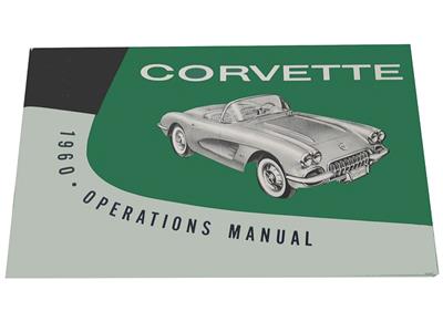 53-62 Owners Manual Year: 1960