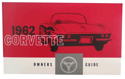 53-62 Owners Manual Year: 1962