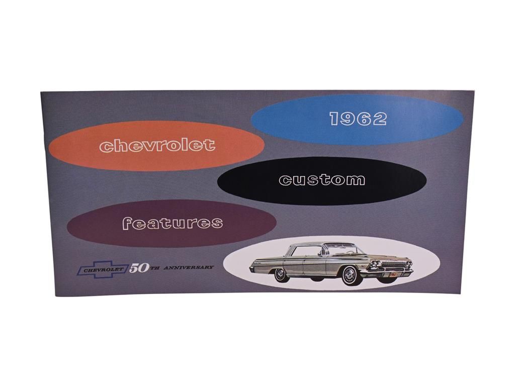 1962 Corvette Accessory Book