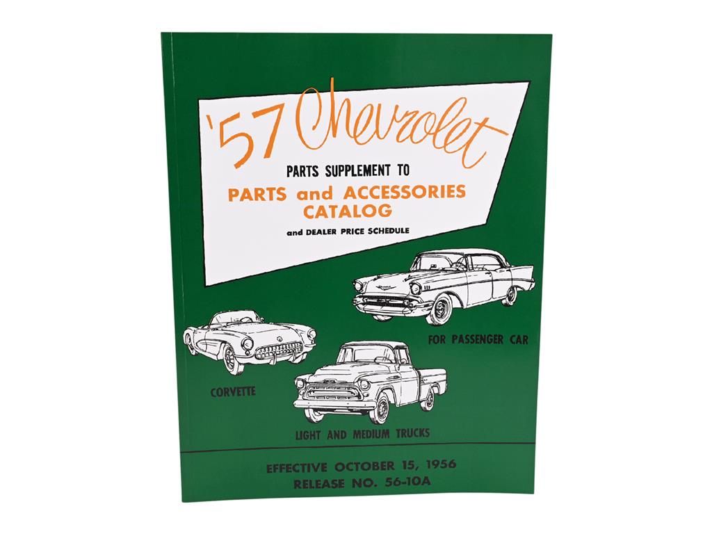 1957 Corvette Parts & Access Cat & Dealer Price Schedule