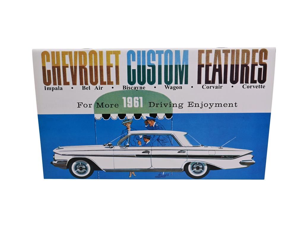 1961 Corvette Accessory Book