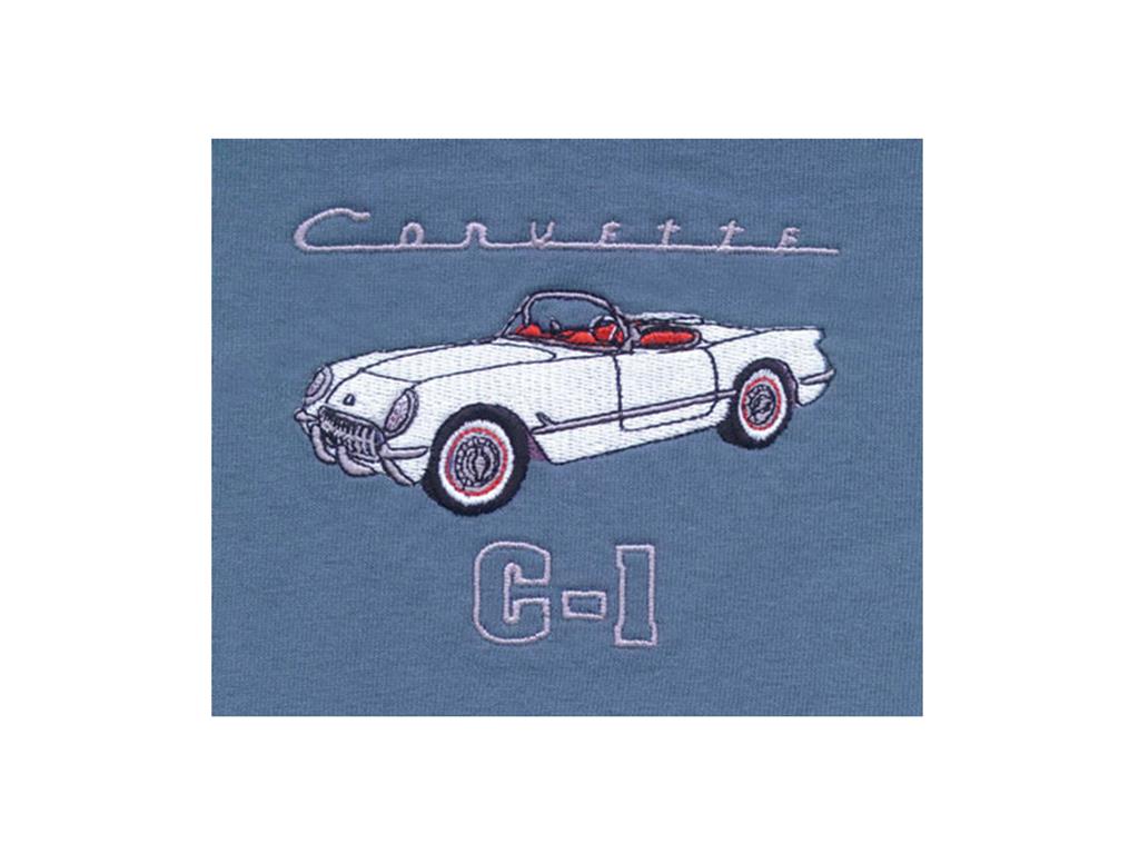 53-55 T-shirt - Black With Your Car Exterior And Interior Colors