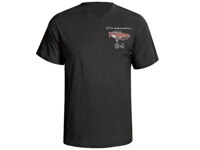 56-57 T-shirt - Black With Your Car Exterior Interior And Cove Colors