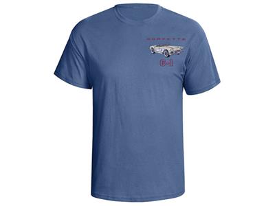 61 T-shirt - Blue With Your Car Exterior Interior And Cove Colors