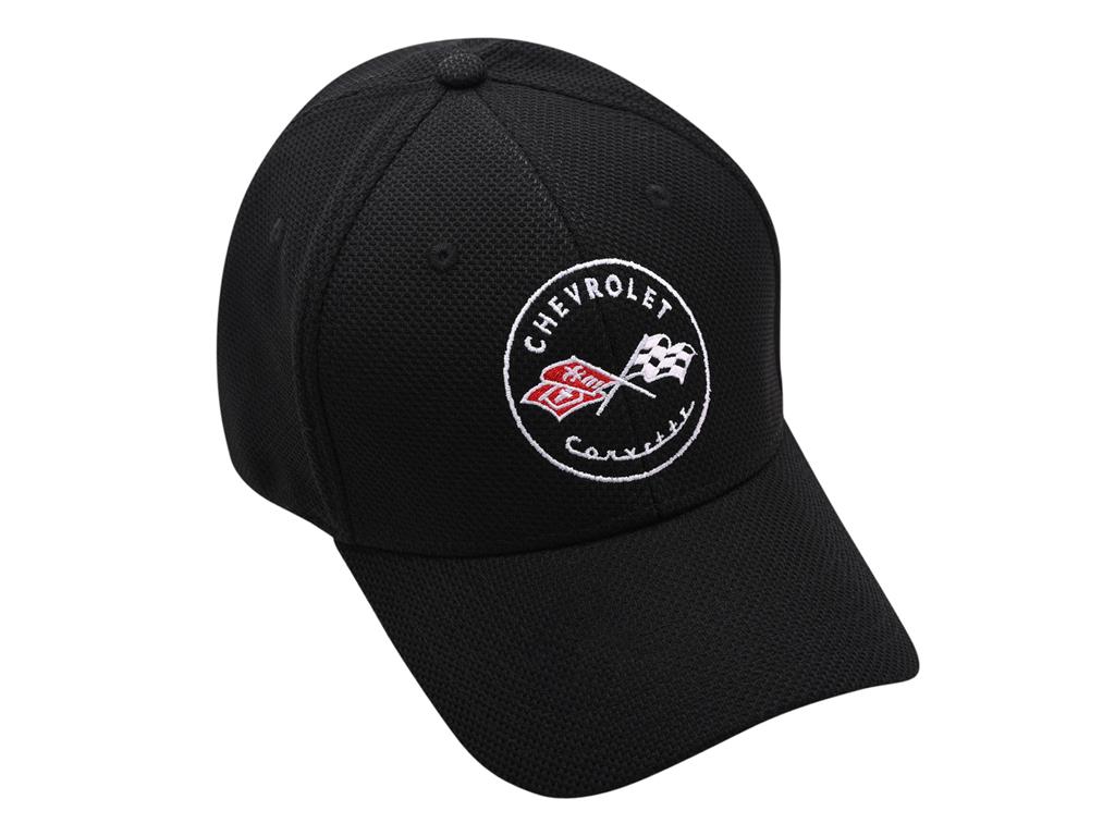 Black Flexfit Performance Hat with 53-62 C1Embroidered Logo