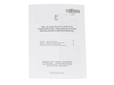 65-82 Disc Brake Installation And Service Manual (ND)