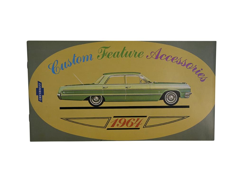 1964 Corvette Accessory Book