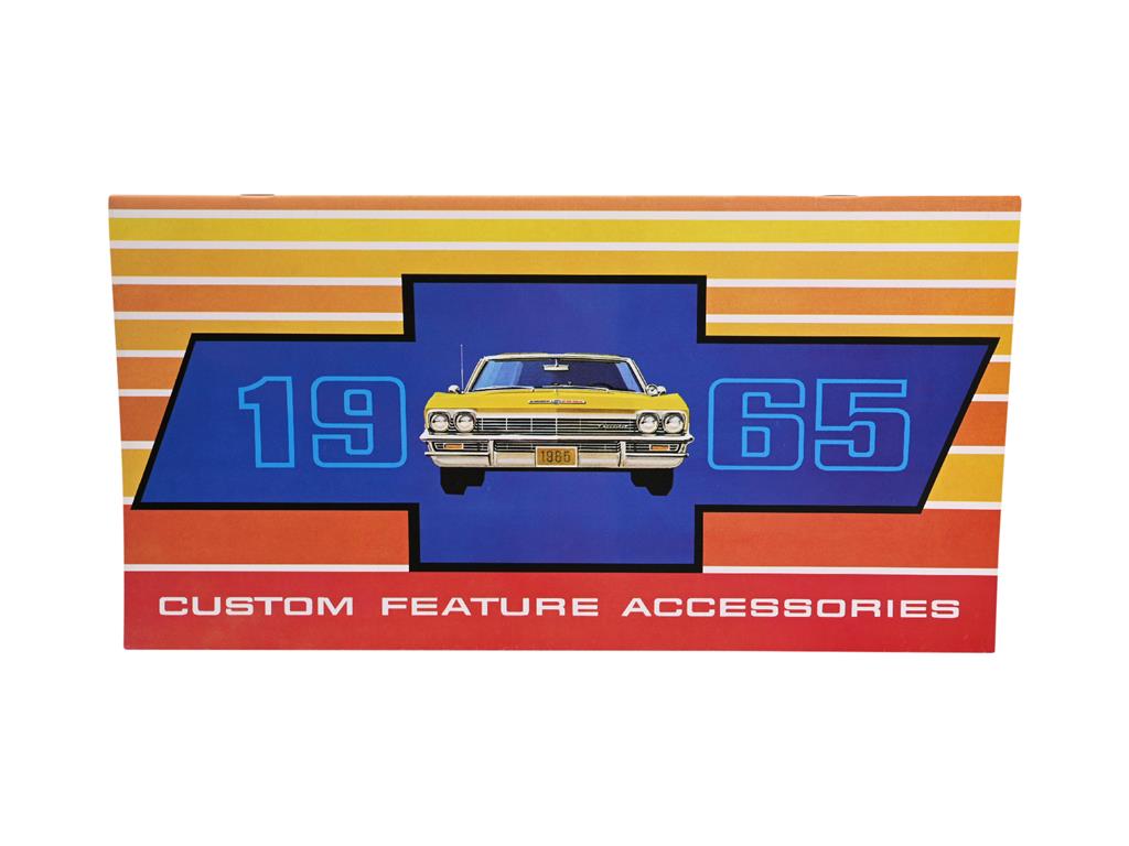 1965 Accessory Book- Chevy Passenger Car, Corvair, Corvette 24 pages