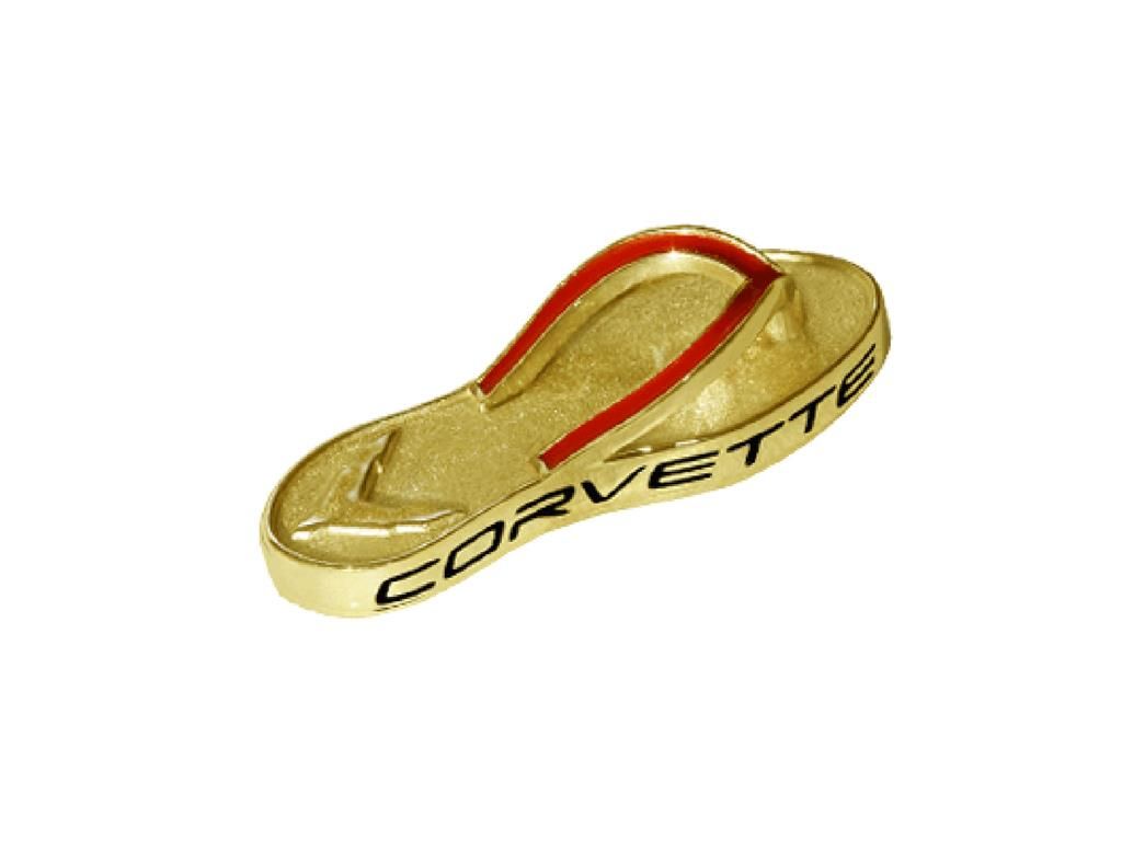 14K Gold Flip Flop Pendant *Specify Color*