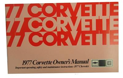 68-80 Owners Manual Year: 1977