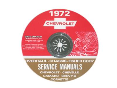 68-82 Shop/Service Manual on CD Year: 1972