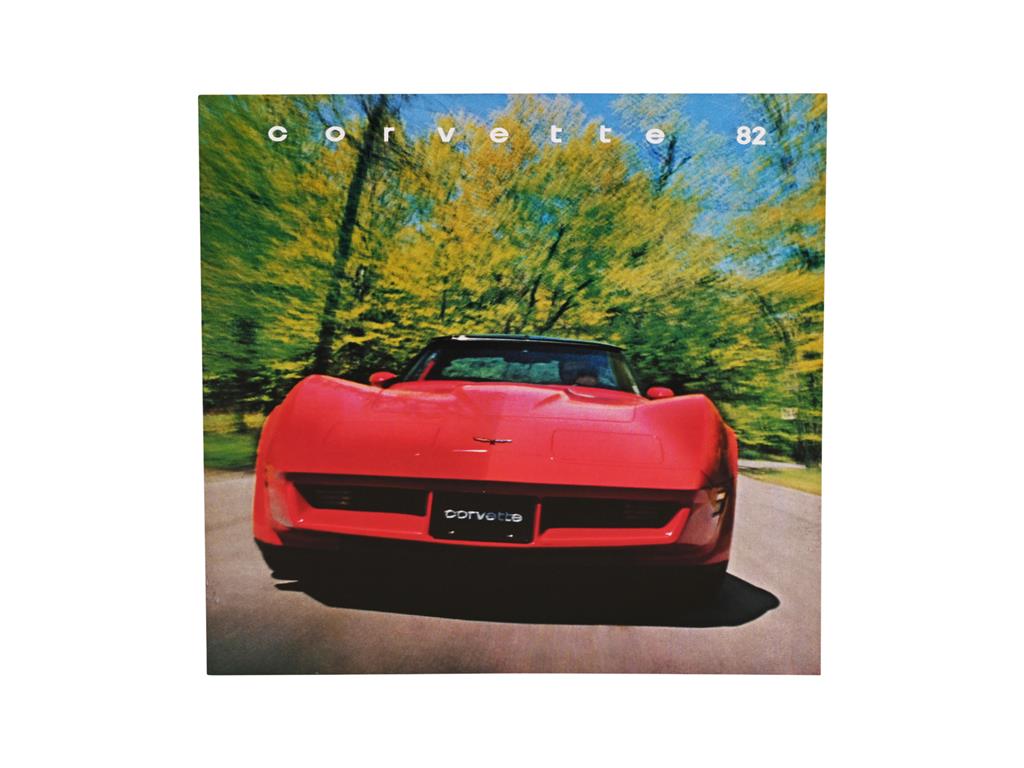 1982 Corvette Original Full Color Sales Brochure