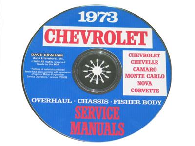 68-82 Shop/Service Manual on CD Year: 1973