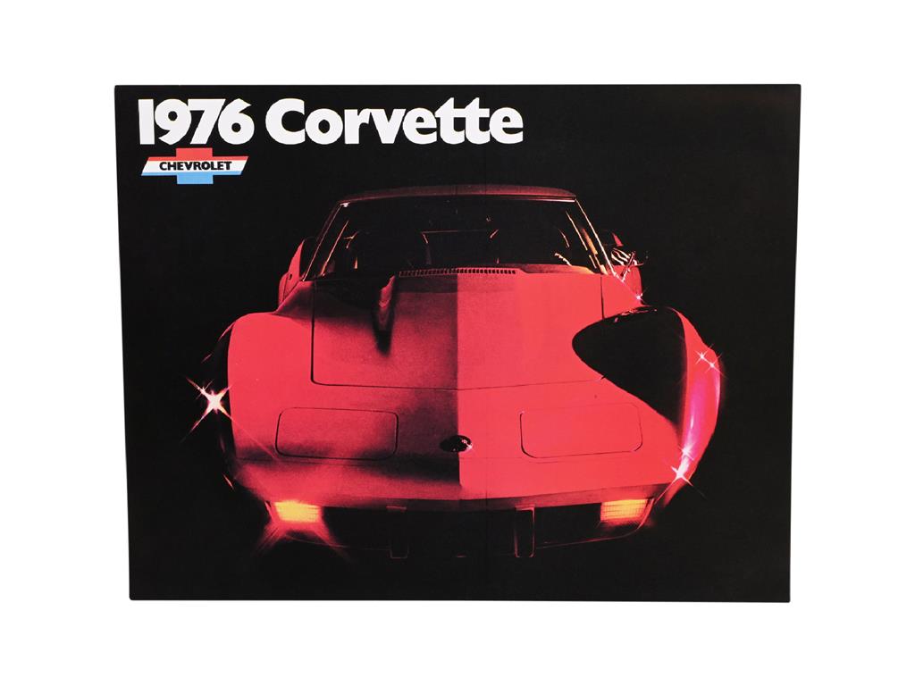 1976 Corvette Foldout Sales Brochure