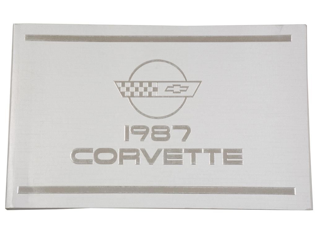 85-89 Owners Manual Year: 1987