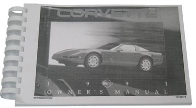 90-96 Owners Manual Year: 1991