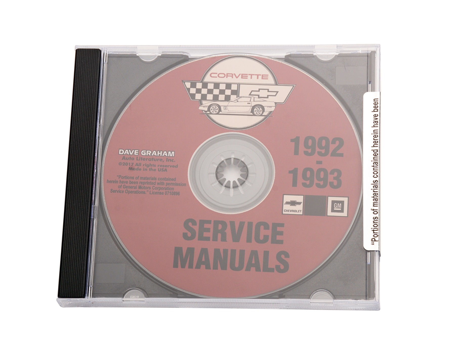 92-93 Shop Service Manual CD-ROM