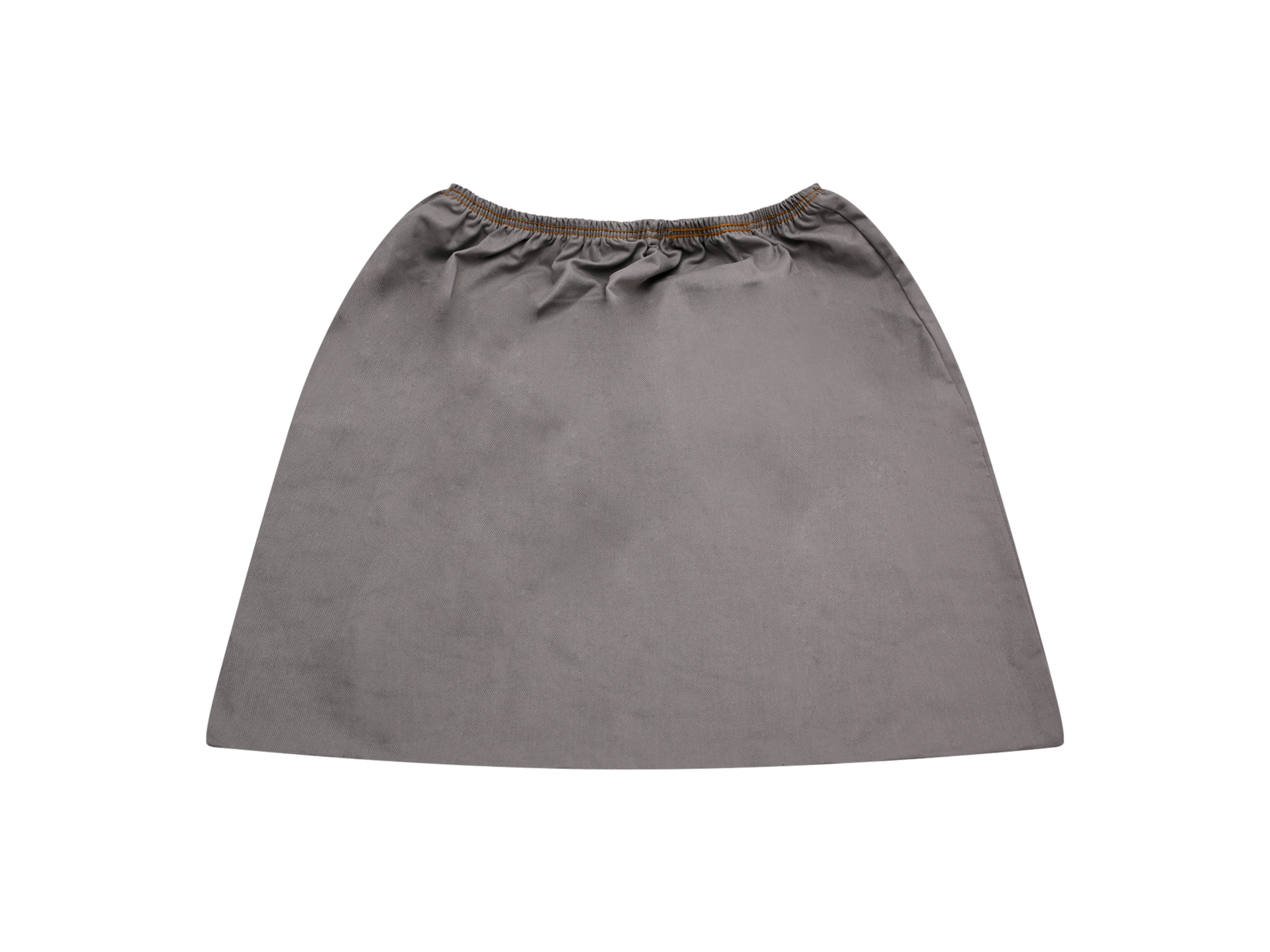 Gray Flannel Lined Car Cover Storage Bag