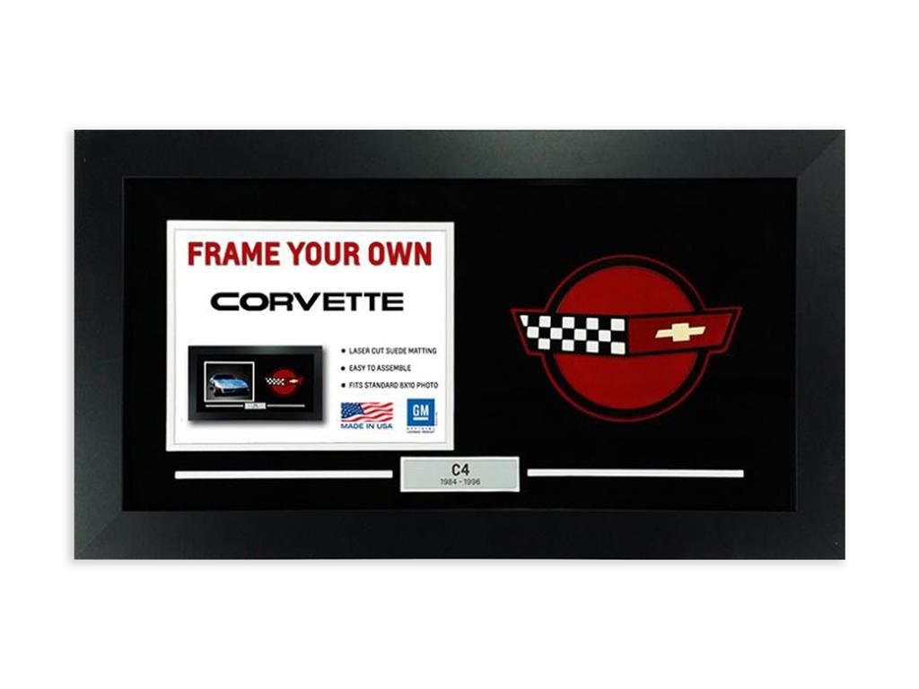 C4 Frame Your Own Corvette Picture Frame 15" x 27"