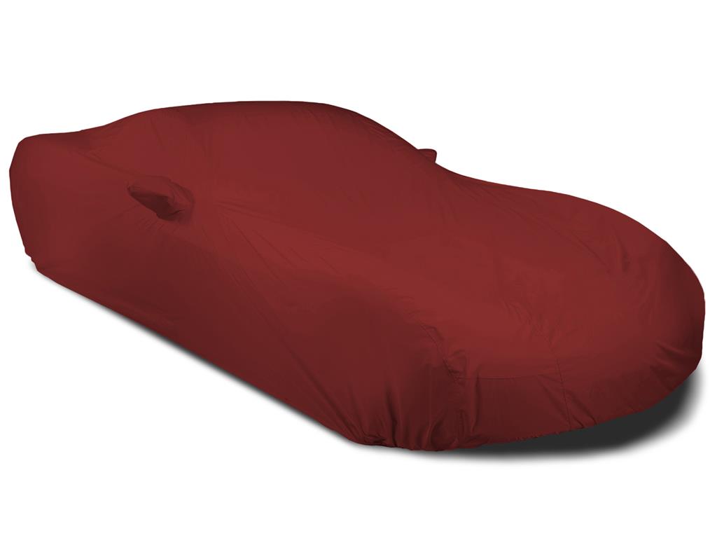 1997-2004 Car Cover Stormproof Red C5 Embroidered Front Emblem Rear Words